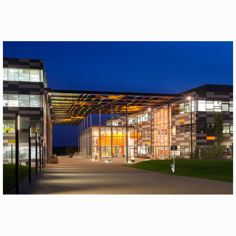 Night time Hauser Forum