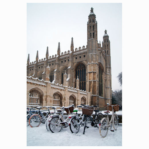 Cambridge in the snow