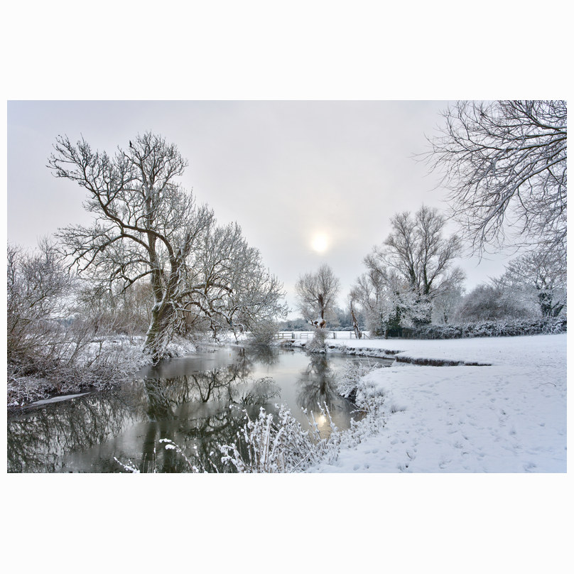 Grantchester in the snow