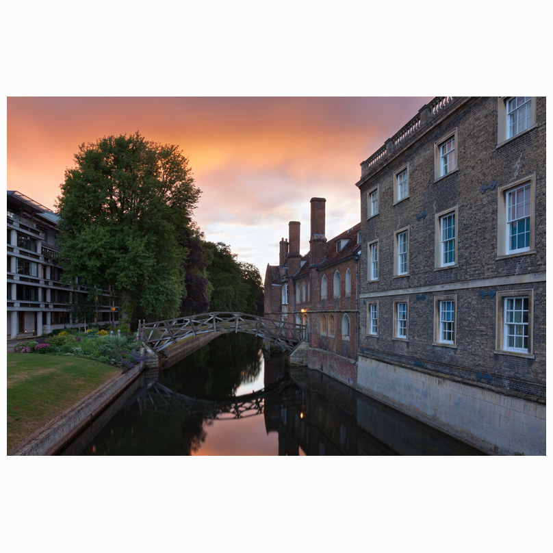 Stormy light Mathematical Bridge